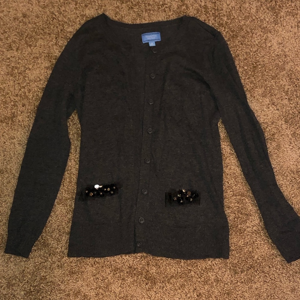 Simply Vera Dark Grey Cardigan